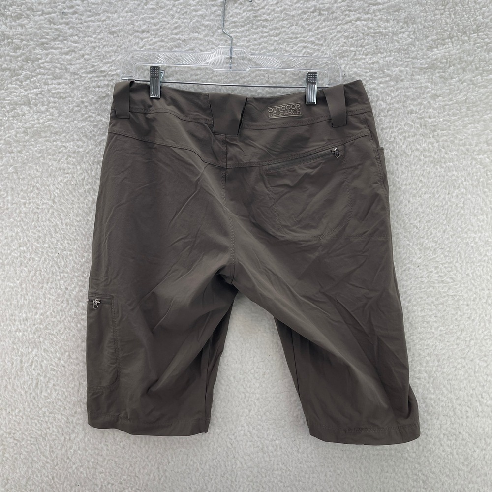 Outdoor Research Women's Dark Brown Stretch Cargo Shorts - Picture 2 of 10